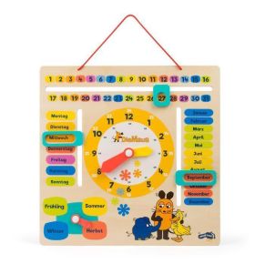 small foot  Die Maus Lernuhr mit Kalender