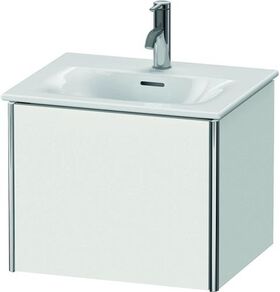 Duravit Waschtischunterbau XSQUARE 397x510x418mm, 1 Auszug weiß matt