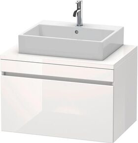 Duravit Konsolenunterschrank DURASTYLE 512x800x548mm eiche natur / basalt matt