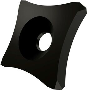Scarfing-Schneideinsatz ISO SPUB 19-R25:T9335 Radius 25mm MT-CVD beschichtet - VPE: 10