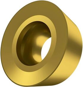 Fräswendeschneidplatte ISO RPET 1204MOSN:M8330 D.4,4mm PVD beschichtet Gold - VPE: 10