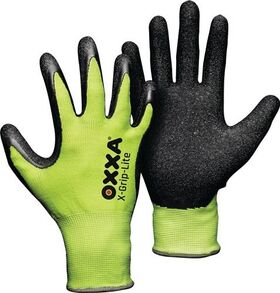 Handschuhe X-GRIP-LITE Gr.10 schwarz/fluo-gelb EN 388 PSA II
