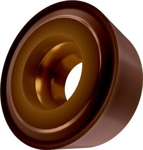 Drehwendeschneidplatte ISO RCMT 0803MOE-UR:T8430 D. 3,4mm PVD beschichtet - VPE: 10