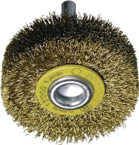 Rundbürste D.60mm Drahtstärke 0,2mm MS 18mm 15000min-¹ TECWERK