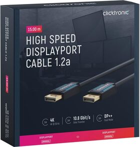 DisplayPort™-Kabel, 15m- VPE: 1