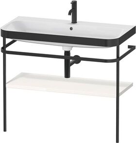 Duravit WTU HAPPY D.2 PLUS 975x490mm m Metallkon e HL we hochglanz