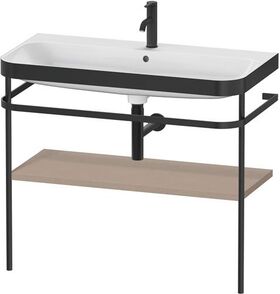 Duravit WTU HAPPY D.2 PLUS 975x490mm m Metallkon e Hahnloch leinen