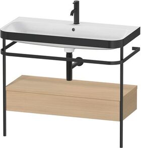 Duravit WTU HAPPY D.2 PLUS 975x490mm m Metallkon e HL medi eiche