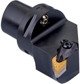 Klemmhalter ISO C5-DDUNL-35060-15 D.50mm m. Polygonkupplung Linkslauf