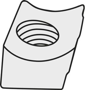 Keil ISO KS 613F Bruttogewicht 6,8g PRAMET