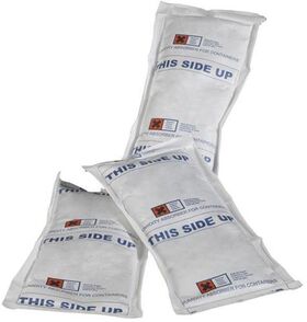 Trockenmittelbeutel Maße 133x280mm Gewicht 200g weiß TRANSPAK - VPE: 32