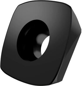 Fräswendeschneidplatte ISO ZDEW 120408:M8345 Bohrungs-D. 4,4mm PVD beschichtet - VPE: 10