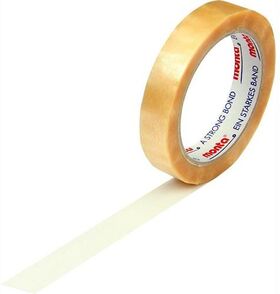 Klebeband monta 220 Breite 19mm Länge 66m S.54µ PVC transparent leise TRANSPAK - VPE: 12