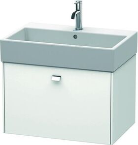 Duravit Waschtischunterbau BRIOSO Griff chrom 442x684x459mm weiß matt