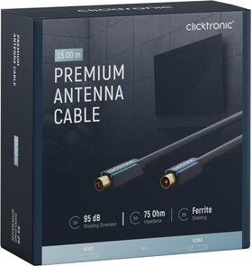 Koaxialkabel, 15m- VPE: 1