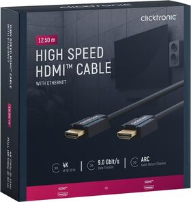 High-Speed-HDMI™-Kabel, 12.5m- VPE: 1