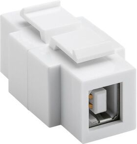 Keystone-Modul USB, beidseitig einbaubar- VPE: 1