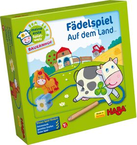 Fädelspiel Auf dem Land