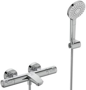 IDS Badethermostat CERATHERM T50 AP, mit Handbrause-Set chrom IDEAL STANDARD