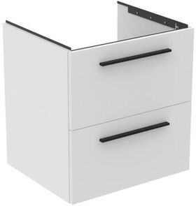 IDS Waschtischunterschrank i.life B 600x505x630mm, 2 Auszüge weiß matt IDEAL STANDARD