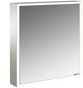 Emco LED-Lichtsp.schr. PRIME FACELIFT AP 600x700mm 1-tü Ans li aluminium/weiß EMCO