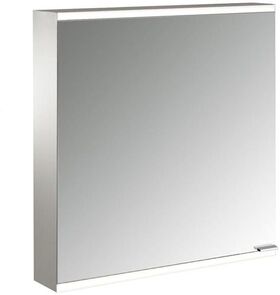 Emco LED-Lichtsp.schr. PRIME 2 FACELIFT AP 600x700mm 1-tü Ans li alu/spiegel EMCO