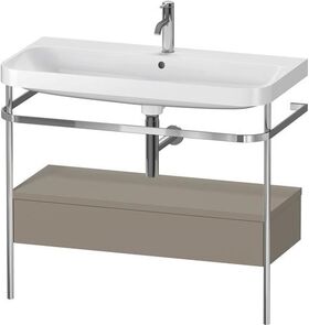 Duravit WTU HAPPY D.2 PLUS 975x490mm m Metallkon e HL Steingr sdm