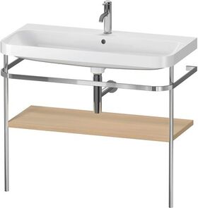 Duravit WTU HAPPY D.2 PLUS 975x490mm m Metallkon e HL medi eiche