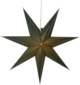 STAR TRADING  Papierstern Holly Ø60cm grün
