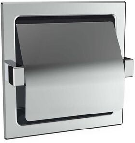 Emco Einbaupapierhalter SYSTEM 2 mit Deckel chrom EMCO