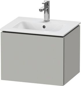 Duravit WTU Compact L-CUBE 400x520x421mm, 1 Auszug betongrau matt