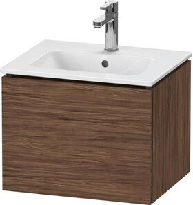 Duravit WTU Compact L-CUBE 400x520x421mm, 1 Auszug nussbaum dunkel