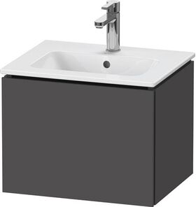 Duravit WTU Compact L-CUBE 400x520x421mm, 1 Auszug graphit matt