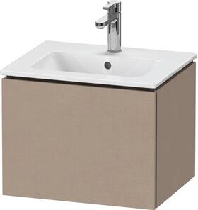 Duravit WTU Compact L-CUBE 400x520x421mm, 1 Auszug leinen