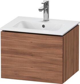 Duravit WTU Compact L-CUBE 400x520x421mm, 1 Auszug nussbaum natur