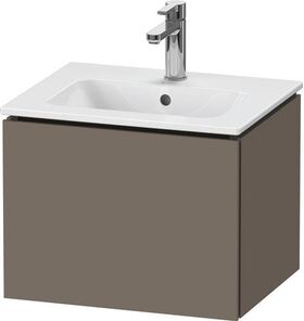 Duravit WTU Compact L-CUBE 400x520x421mm 1 Az fla grey seidenmatt