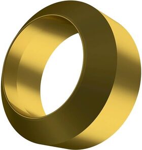 Scarfing-Schneidring ISO PSR3-R17:5040 Rohrinnen-D. 41mm MT-CVD beschichtet Gold - VPE: 10