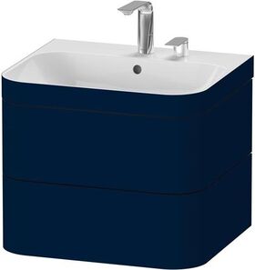 Duravit WTU HAPPY D.2 PLUS 575x490mm m UB 2 HL nachtblau seidenmatt