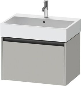 Duravit Waschtischunterbau Ketho.2 684x440x460mm betongrau matt
