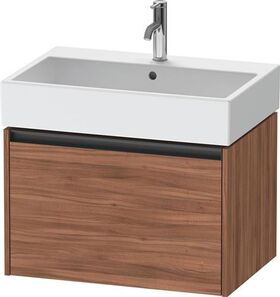 Duravit Waschtischunterbau Ketho.2 684x440x460mm nussbaum natur