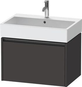 Duravit Waschtischunterbau Ketho.2 684x440x460mm graphit supermatt