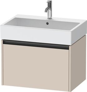 Duravit Waschtischunterbau Ketho.2 684x440x460mm taupe supermatt