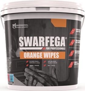Handreinigungstuch Swarfega® ORANGE Wipes o.Eins.v.Wasser 150 St SWARFEGA