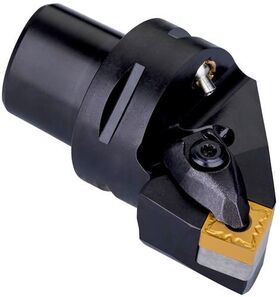 Klemmhalter ISO C4-DSRNL-22050-12 D.40mm m. Polygonkupplung Linkslauf