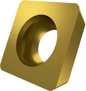 Fräswendeschneidplatte ISO SDEW 090308EN:M8340 D.4,4mm PVD beschichtet Gold - VPE: 10