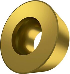 Fräswendeschneidplatte ISO RPEW 1204MOSN:M8340 D.4,4mm PVD beschichtet Gold - VPE: 10