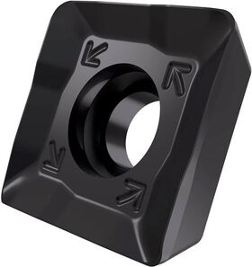 Fräswendeschneidplatte ISO SDMT 120508SR-M:8215 D. 4,4mm PVD beschichtet PRAMET - VPE: 10