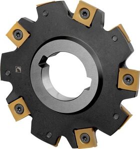 Scheibenfräser ISO 100G10N-S90SN12N6 Tiefe 24mm m. Wendeplatte Schneid-D.100mm