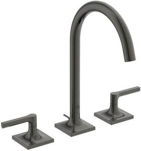 IDS 3-Loch-Waschtischarmatur JOY NEO Hebelgr m Ablaufgarnitur magnetic grey IDEAL STANDARD