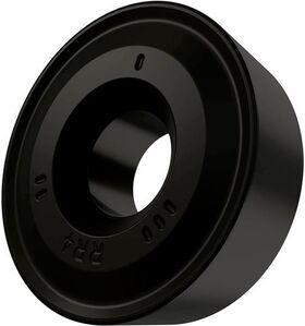 Drehwendeschneidplatte ISO RCMT 3009MO-RR4:T9315 D. 10mm MT-CVD beschichtet - VPE: 5